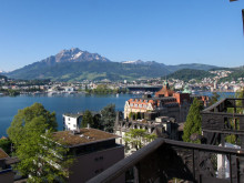 Hotel in Seenähe mit atemberaubender Aussicht